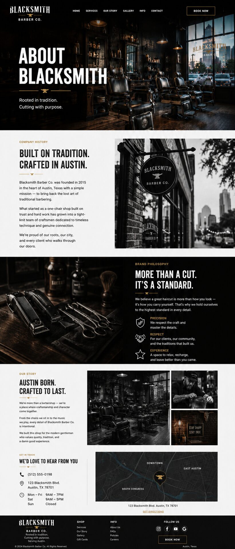 About design mockup