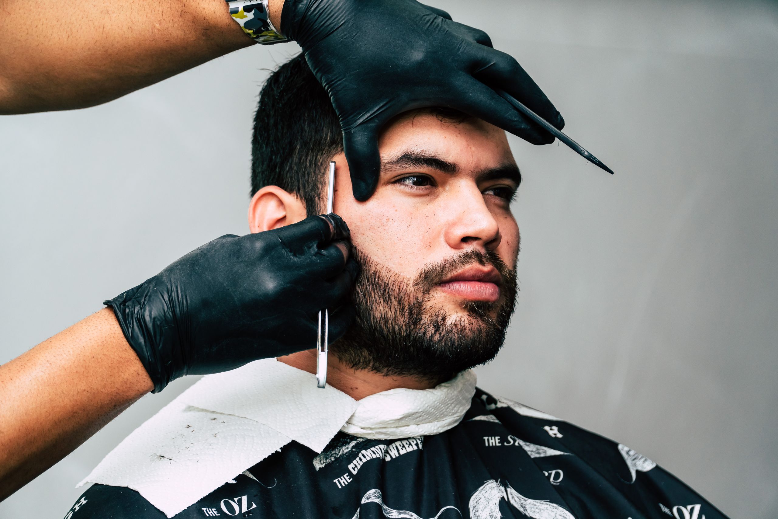 Close up shave